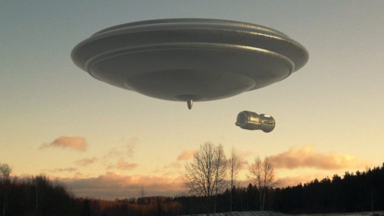 UFOs IN ARGENTINA A large air plane flying in the sky